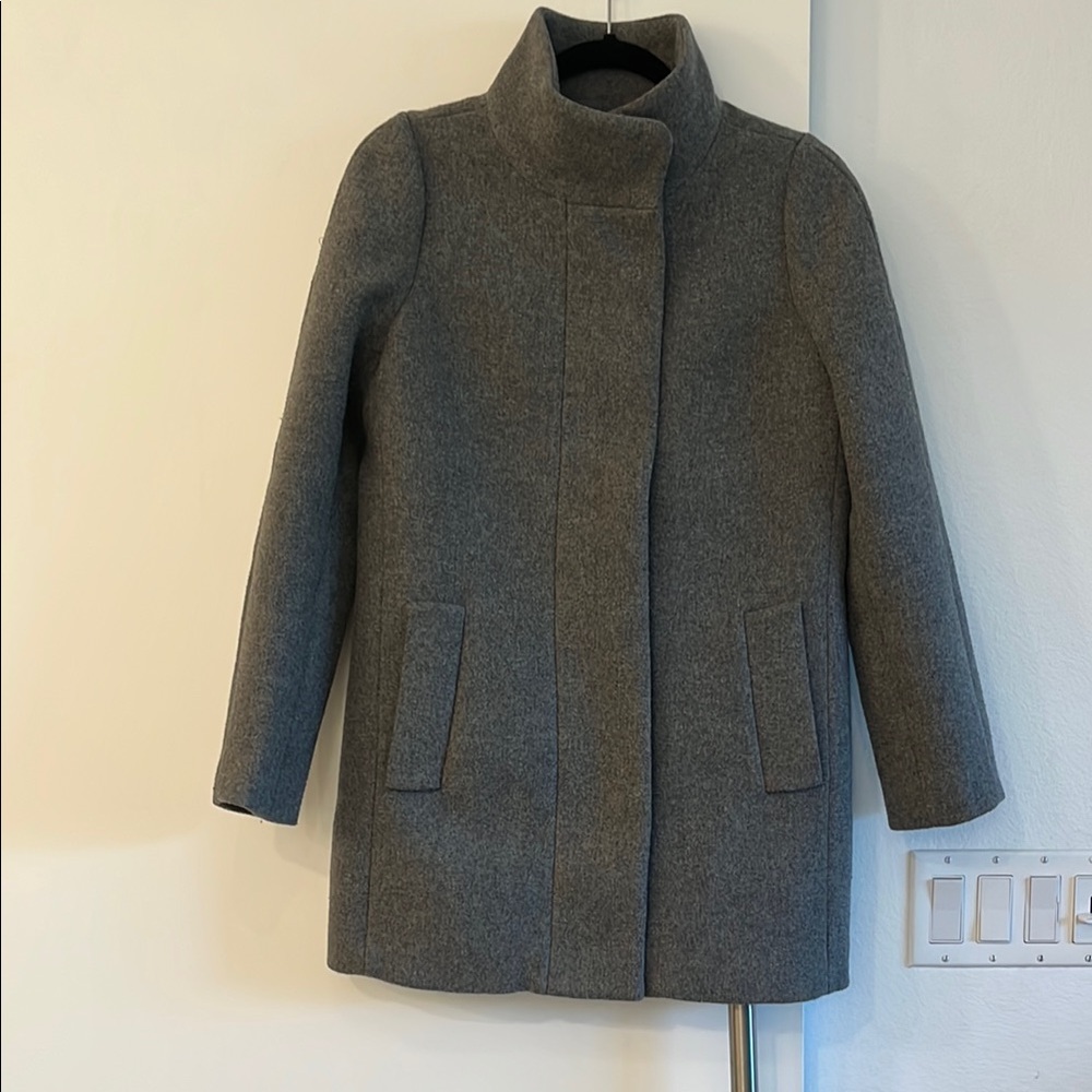 Women's Gray Wool Coat